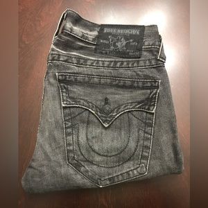 True Religion Brand Jeans Section Billy 30 Seat: 34